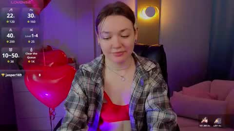 Rina online show from February 14, 1:18 am