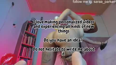 Sarita  online show from February 6, 9:40 pm