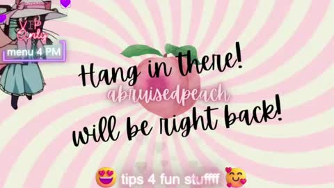 Peach online show from May 12, 2:53 am