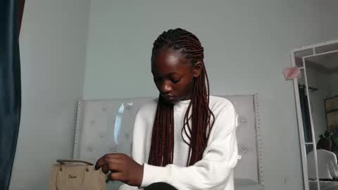 Snapshot of africanpetitequeen chatting on October 13, 9:45 am CIARA online show from October 13, 9:45 am