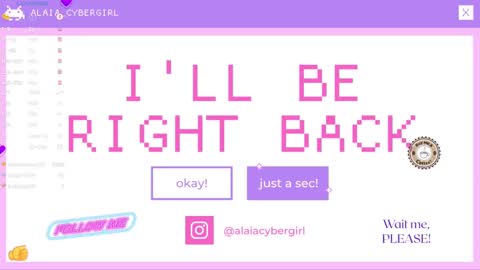 Snapshot of alaia_cybergirl chatting on September 27, 4:47 pm Alaia independent model online show from September 27, 4:47 pm