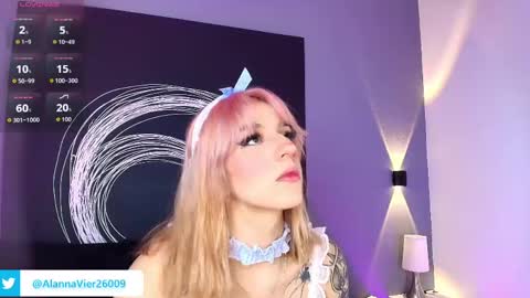 Alanna online show from April 23, 11:50 am