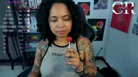 Snapshot of alesyahampton chatting on October 17, 10:02 pm Crespa Ruidosa online show from October 17, 10:02 pm