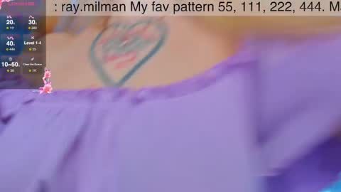 Snapshot of alicemilman chatting on January 10, 8:18 am Alice  online show from January 10, 8:18 am