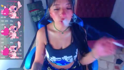 Snapshot of angelie_3 chatting on January 23, 3:48 am angelie online show from January 23, 3:48 am