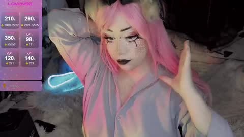 Snapshot of asha_nekooo chatting on February 26, 12:09 am Sasha next stream December 4st at 0000- 0030 am German time online show from February 26, 12:09 am