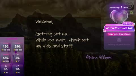 Atrena online show from April 24, 1:19 am