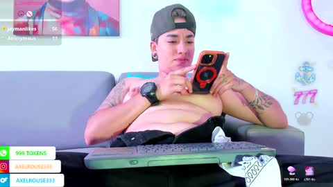 Axel Rouse online show from April 24, 7:16 pm