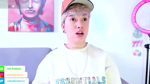 Axel Rouse online show from April 28, 6:12 pm