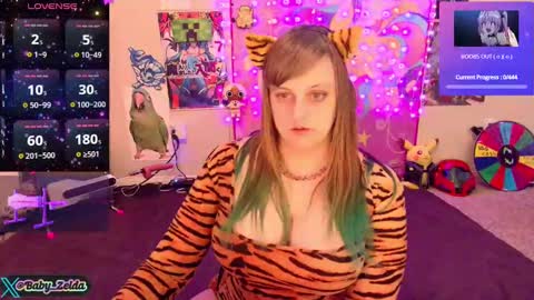 Snapshot of babyzelda chatting on January 5, 2:41 pm BabyZelda online show from January 5, 2:41 pm