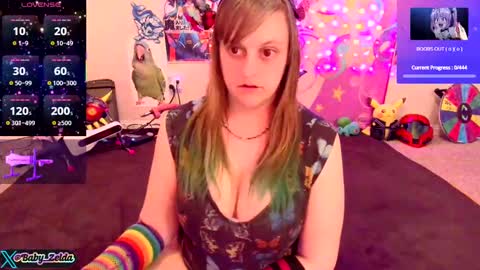 Snapshot of babyzelda chatting on February 23, 2:18 pm BabyZelda online show from February 23, 2:18 pm