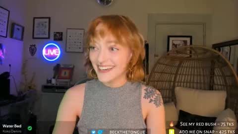 Beck the tongue online show from February 22, 12:00 am