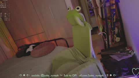   Im Nym  Justa nymph on twitter and IG online show from April 2, 11:46 pm