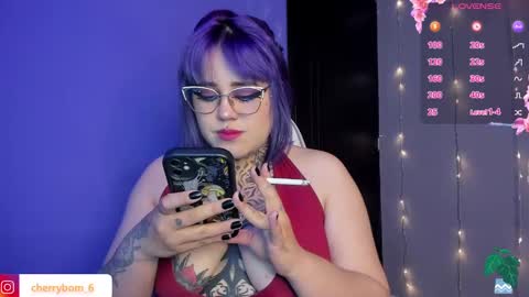 Snapshot of cherrybom_ chatting on February 2, 4:48 am dayis independent model online show from February 2, 4:48 am