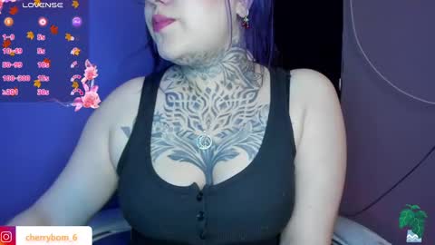 Snapshot of cherrybom_ chatting on January 2, 7:12 am dayis independent model online show from January 2, 7:12 am