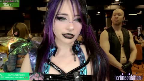 Crimson Kitten online show from April 11, 6:55 pm