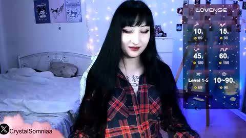 Snapshot of crystalsomnia chatting on October 1, 2:38 am Sasha Make me moan with patterns good music here online show from October 1, 2:38 am