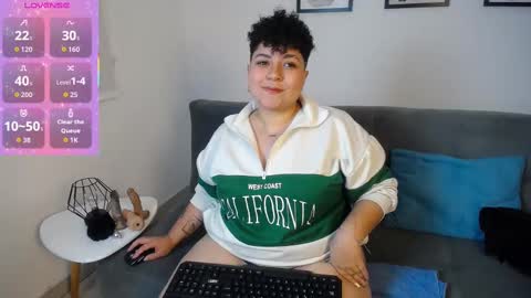 Snapshot of curly_cam_queen chatting on September 19, 3:05 am Bruna online show from September 19, 3:05 am
