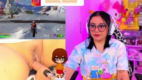 Snapshot of cutecinamonroll chatting on January 12, 8:57 pm Cinna independent model online show from January 12, 8:57 pm