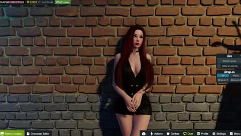 Snapshot of dafne_houston chatting on October 17, 11:30 pm DAFNE online show from October 17, 11:30 pm