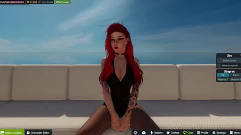 Snapshot of dafne_houston chatting on September 25, 10:40 pm DAFNE online show from September 25, 10:40 pm