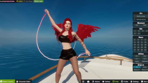 Snapshot of dafne_houston chatting on September 24, 10:09 pm DAFNE online show from September 24, 10:09 pm
