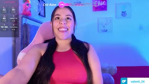 valentina online show from February 23, 1:10 pm