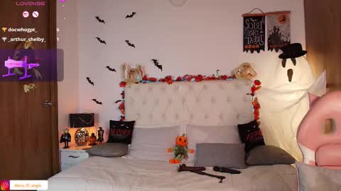 Snapshot of darkangelx_ chatting on October 10, 1:10 am Angel Darcy online show from October 10, 1:10 am