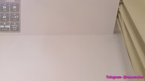 darlingrosee online show from April 27, 6:27 pm