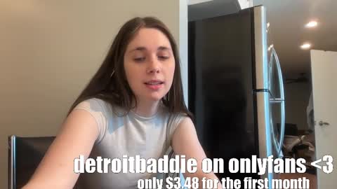 Snapshot of detroitbaddie chatting on March 12, 5:07 pm detroitbaddie online show from March 12, 5:07 pm