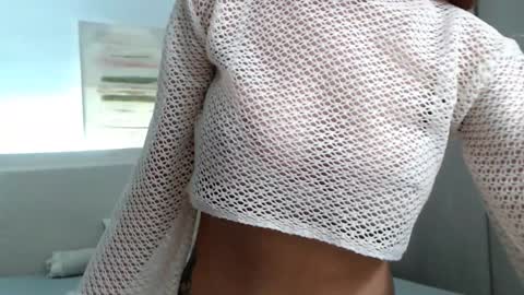 Snapshot of dreamsgirl18 chatting on January 8, 5:05 am Evablonde Abby black hair online show from January 8, 5:05 am
