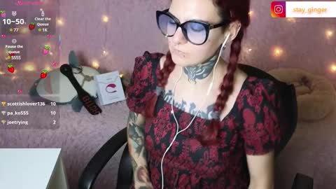 Snapshot of ginger_stay chatting on February 4, 10:45 pm Ginger online show from February 4, 10:45 pm