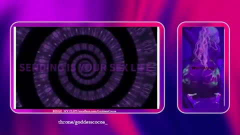Goddess Cocoa online show from May 13, 7:03 am