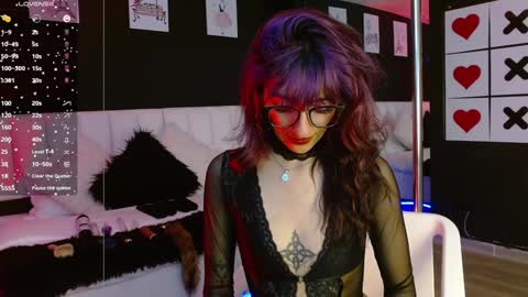 Snapshot of gotthic_met chatting on January 28, 4:18 am Meredith Alessandra online show from January 28, 4:18 am