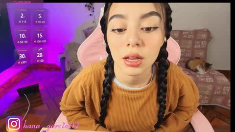 Hana Garcia online show from January 12, 10:54 pm