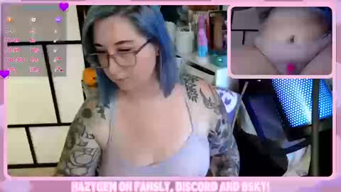 Snapshot of hazygem chatting on September 23, 11:25 pm Gemma online show from September 23, 11:25 pm