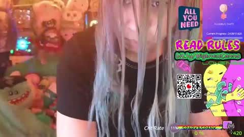 Snapshot of highnesscanna chatting on March 4, 10:24 am HiGHNESS CANNA online show from March 4, 10:24 am