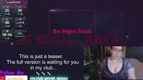 Jannet online show from April 19, 9:28 pm