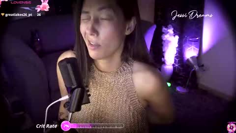 Snapshot of jessi_dreams chatting on October 16, 4:48 am Jessica Gomez online show from October 16, 4:48 am