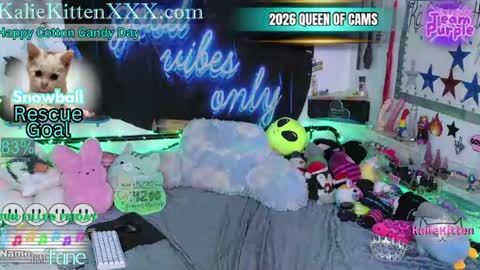 KalieKitten online show from August 1, 12:12 am