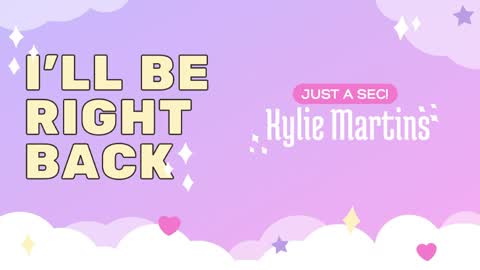 Kylie online show from June 3, 2:33 pm