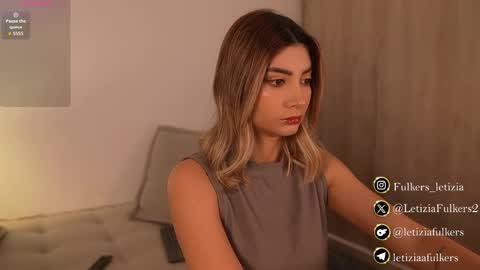 Letizia Fulkers online show from April 28, 3:49 pm