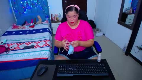 Snapshot of little_flower4you chatting on February 11, 7:27 pm mai rojas online show from February 11, 7:27 pm