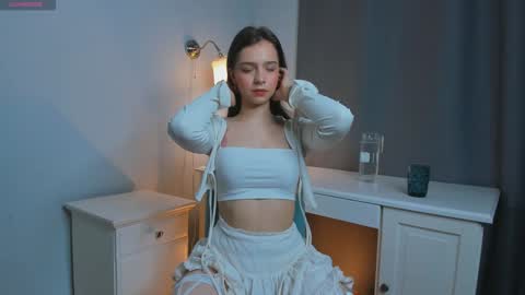 Snapshot of lizbethbiers chatting on December 18, 3:26 am Hello there im Amelia Im new here Lets have fun online show from December 18, 3:26 am