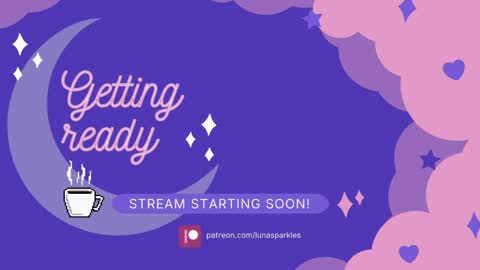 ..LunaSparkles. online show from April 27, 5:04 am