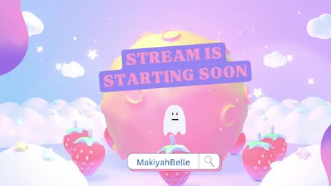 MakiyahBelle online show from January 1, 8:35 am