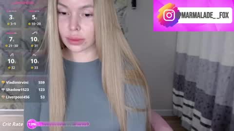 Marmalade Fox online show from April 16, 6:07 pm