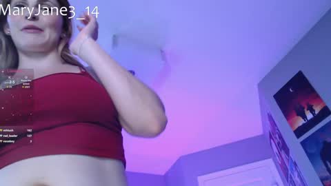 Snapshot of maryjane3_14 chatting on September 20, 8:51 pm Mary Jane online show from September 20, 8:51 pm
