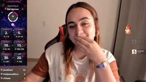 Dulce Maria online show from April 28, 2:27 am
