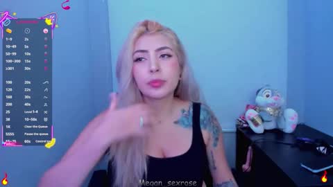 Megan rose online show from March 25, 3:01 am